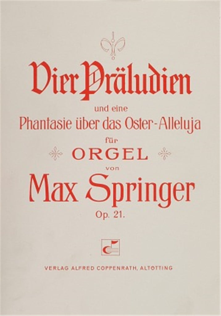 Springer: Vier Präludien für Orgel